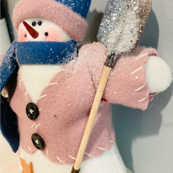 MANTEL SEATER SNOWMAN - Picture 4 of 6